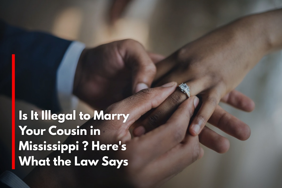 Is It Illegal to Marry Your Cousin in Mississippi ? Here's What the Law Says