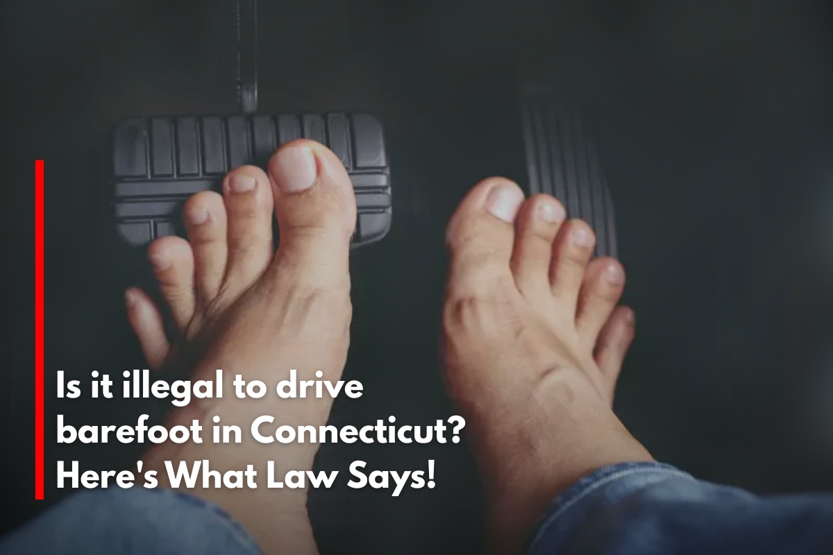 Is it illegal to drive barefoot in Connecticut? Here's What Law Says!