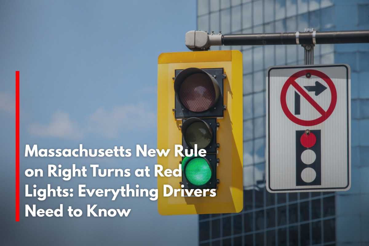 Massachusetts New Rule on Right Turns at Red Lights: Everything Drivers Need to Know