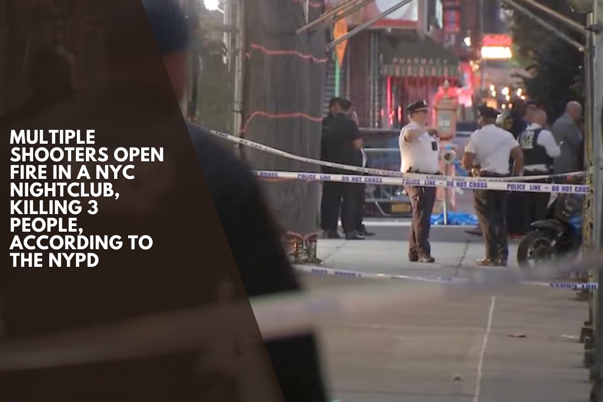 Multiple shooters open fire in a NYC nightclub, killing 3 people, according to the NYPD