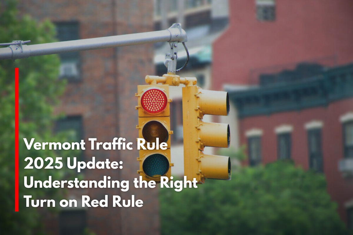 Vermont Traffic Rule 2025 Update: Understanding the Right Turn on Red Rule
