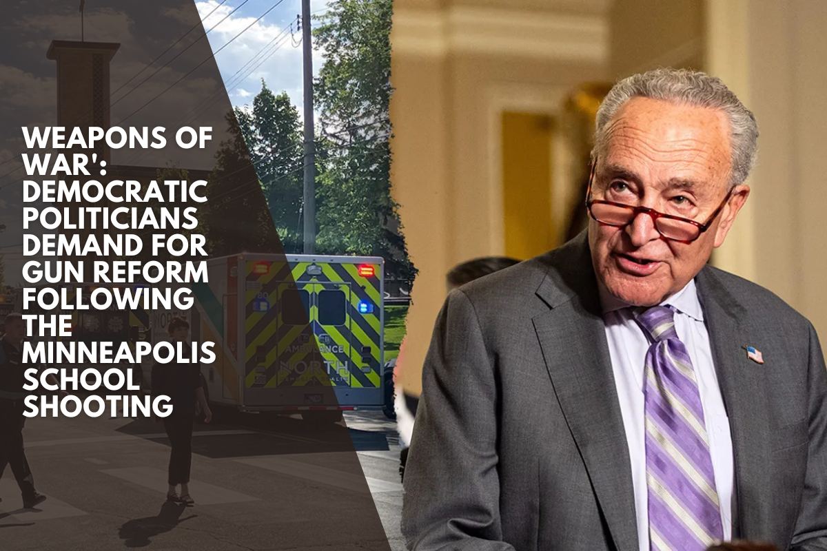 Weapons of war': Democratic politicians demand for gun reform following the Minneapolis school shooting