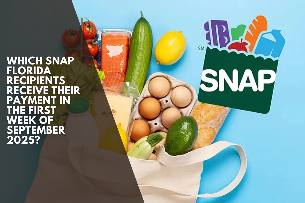 Which SNAP Florida recipients receive their payment in the first week of September 2025?