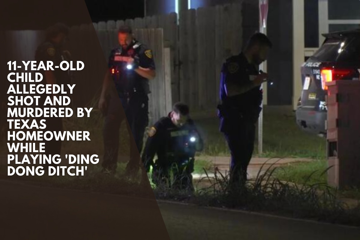 11-year-old child allegedly shot and murdered by Texas homeowner while playing 'ding dong ditch'