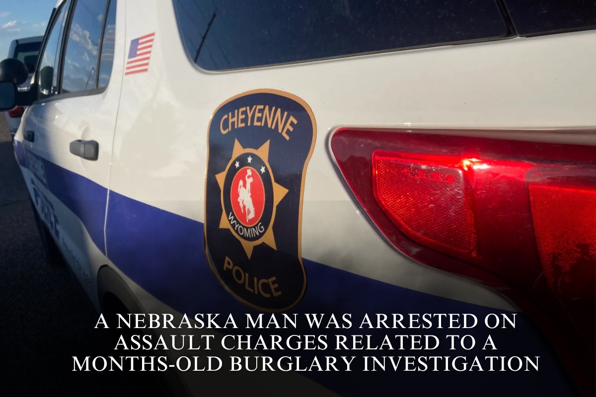 A Nebraska man was arrested on assault charges related to a months-old burglary investigation