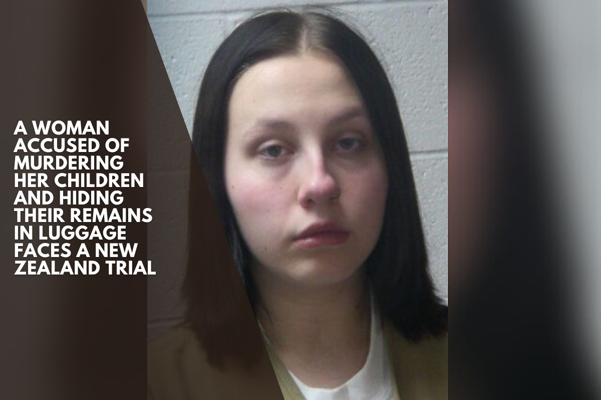 A woman accused of murdering her children and hiding their remains in luggage faces a New Zealand trial