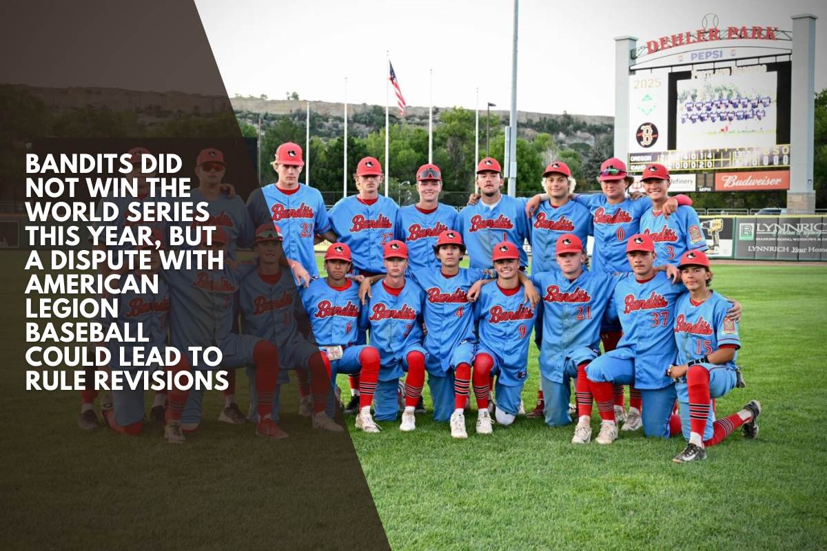Bandits did not win the World Series this year, but a dispute with American Legion baseball could lead to rule revisions