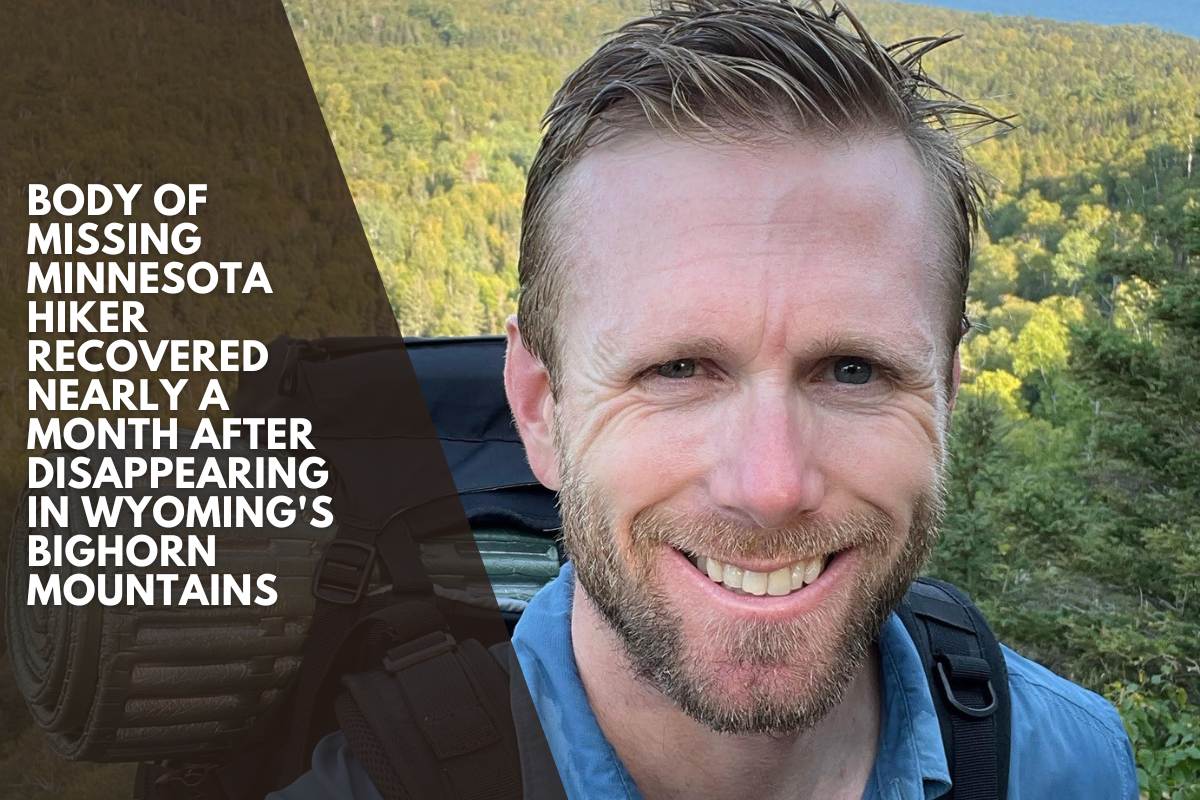 Body of Missing Minnesota hiker recovered nearly a month after disappearing in Wyoming's Bighorn Mountains