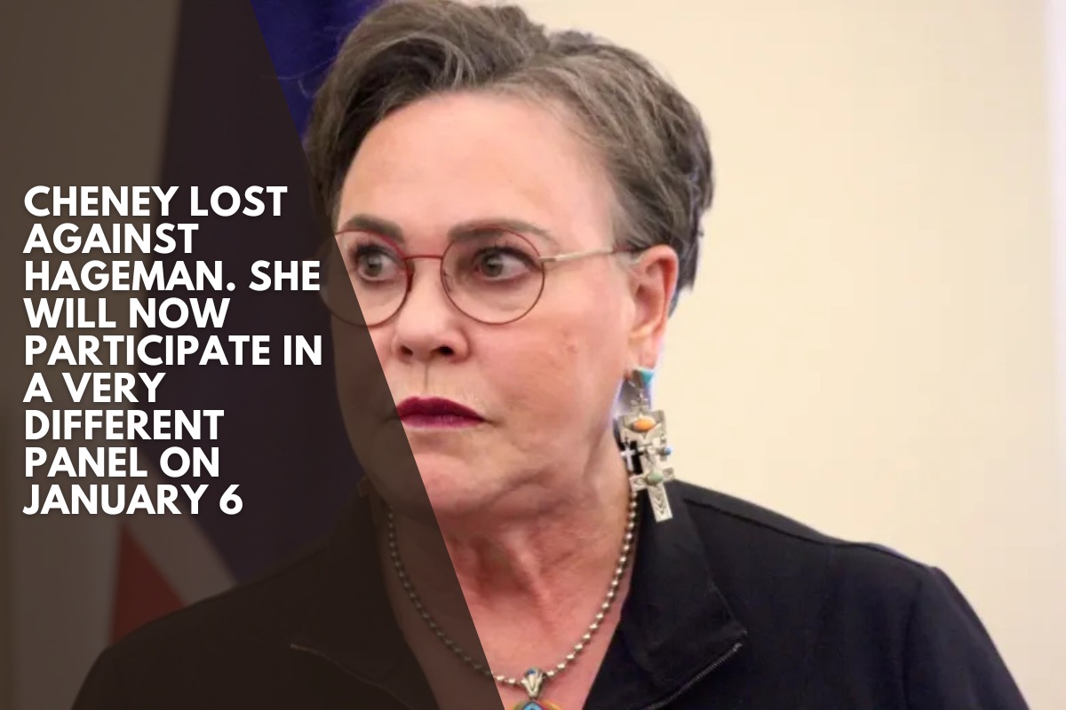 Cheney lost against Hageman. She will now participate in a very different panel on January 6