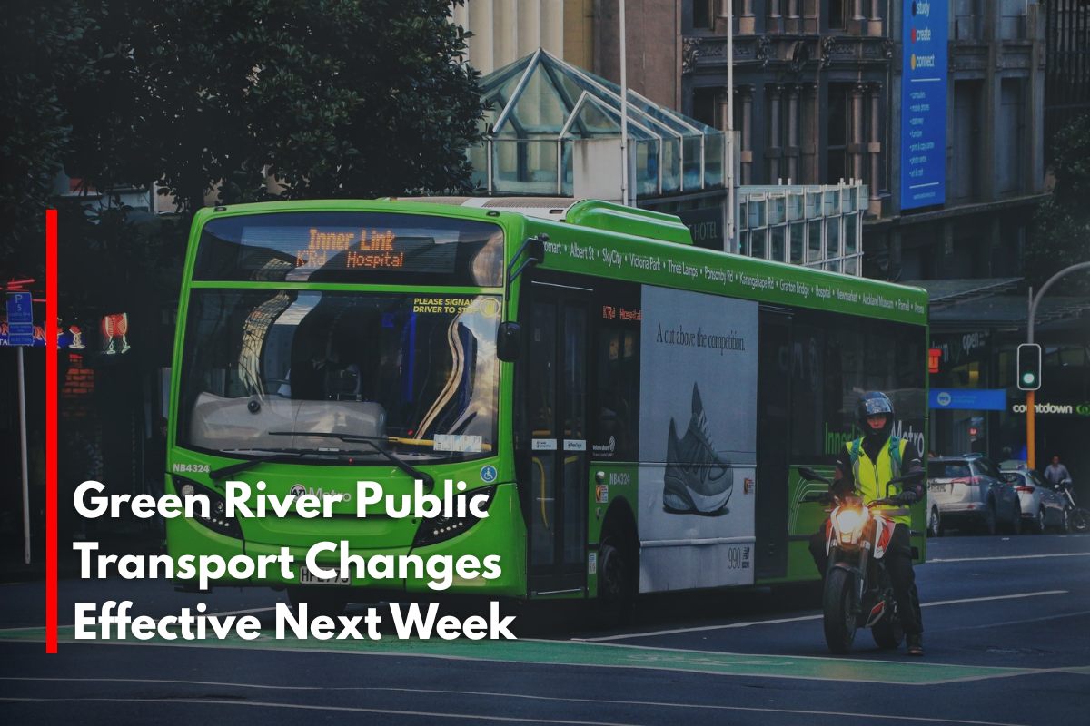Green River Public Transport Changes Effective Next Week