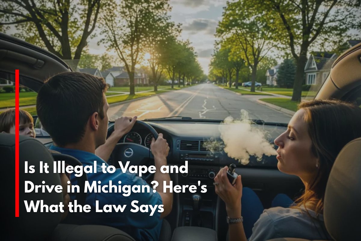 Is It Illegal to Vape and Drive in Michigan? Here's What the Law Says