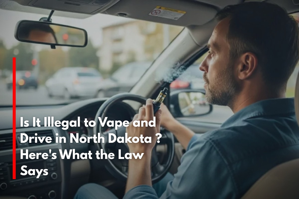 Is It Illegal to Vape and Drive in North Dakota ? Here's What the Law Says
