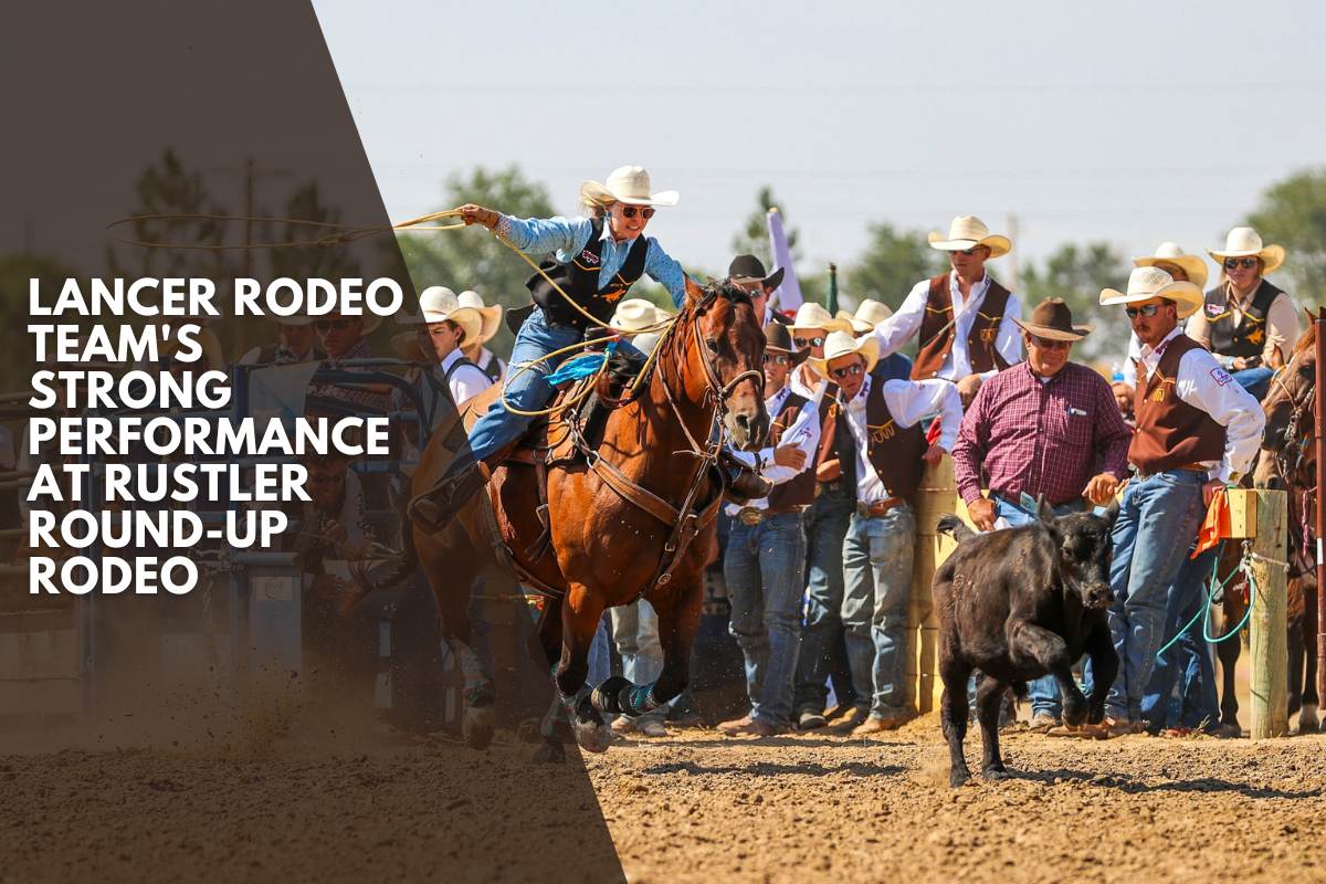 Lancer Rodeo Team's Strong Performance at Rustler Round-Up Rodeo