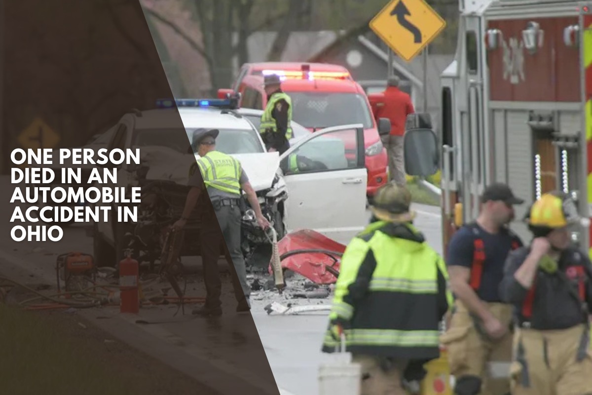 One person died in an automobile accident in Ohio