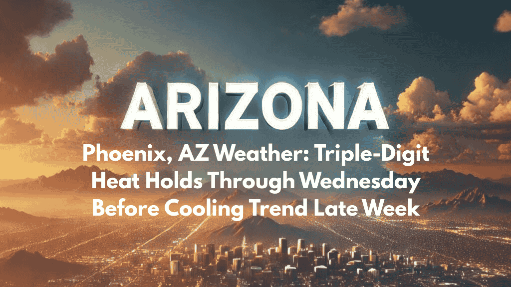 Phoenix, AZ Weather: Triple-Digit Heat Holds Through Wednesday Before Cooling Trend Late Week