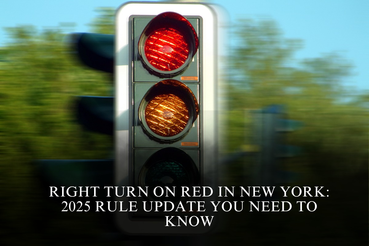 Right Turn on Red in New York: 2025 Rule Update You Need to Know