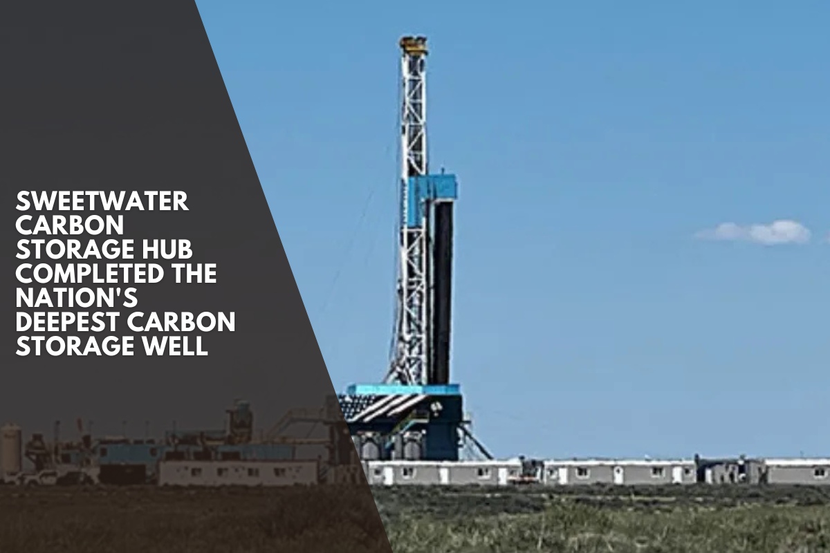 Sweetwater Carbon Storage Hub completed the nation's deepest carbon storage well