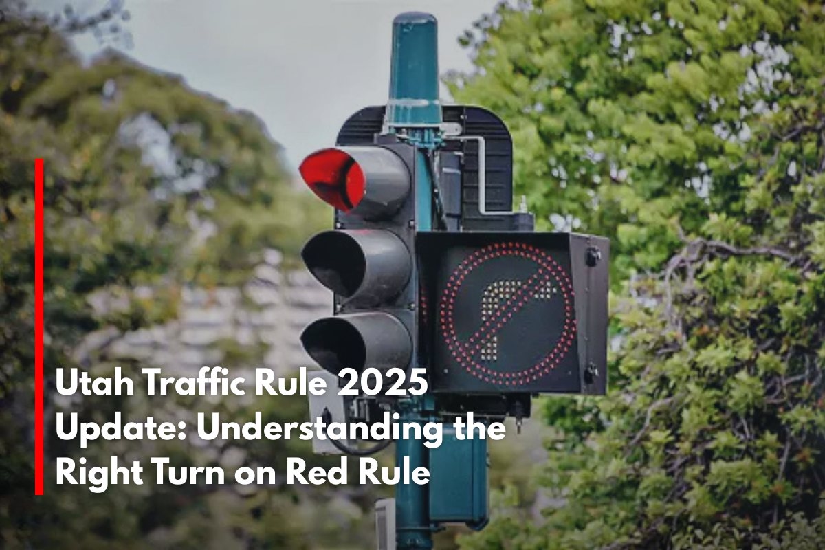 Utah Traffic Rule 2025 Update: Understanding the Right Turn on Red Rule