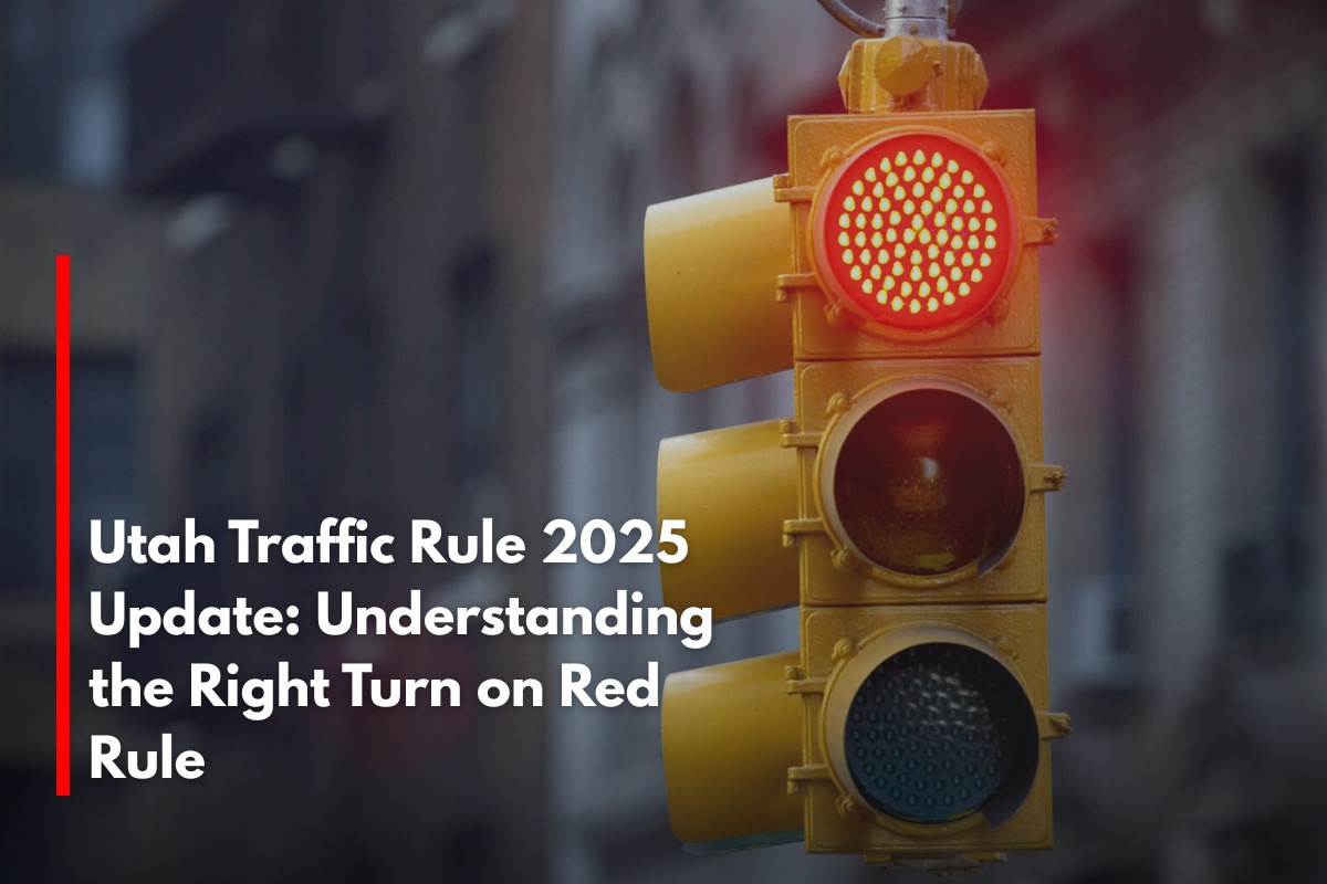 Utah Traffic Rule 2025 Update: Understanding the Right Turn on Red Rule