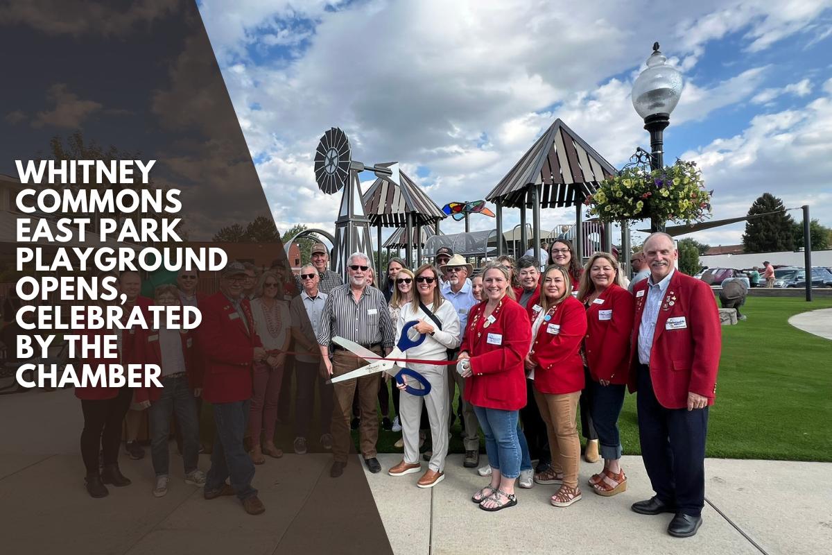 Whitney Commons East Park Playground Opens, Celebrated by the Chamber